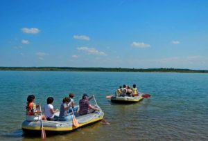 Boote auf See